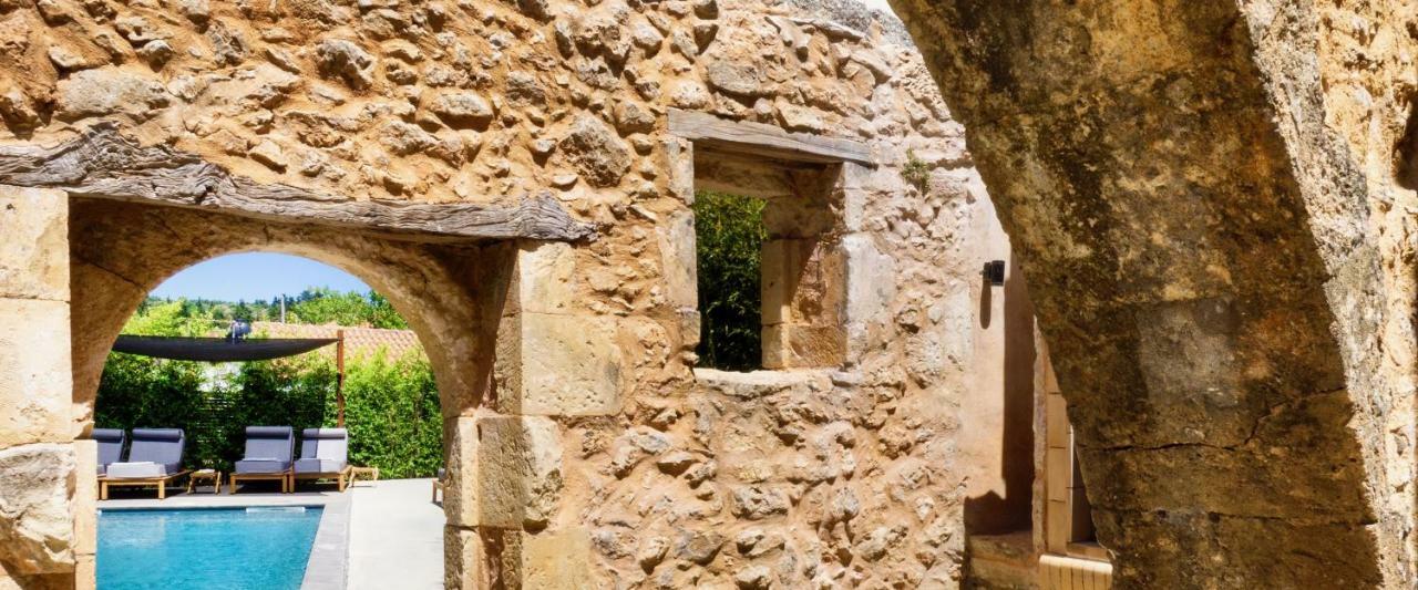 Almyrida Sands Luxury Stone Villa Xirostérnion Exterior foto